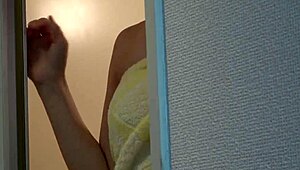 Mai Hoshikawa Strips Naked in Bathroom for Solo Shower Show