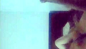 Eating Her Pussy Until She Cums In Hidden Interracial Orgasm!