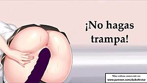 I challenge you to jerk off to my anal in Spanish, with orgasms included.