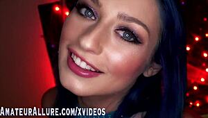 I sucked and fucked jewelz blu for my halloween treat, deepthroating her big tits and taking her monster cock in doggystyle.