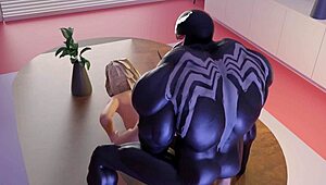 I take Venom's big black cock
