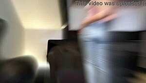 Greta Foss in real life porno with spitting and facial cumshot!