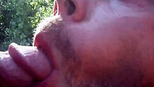 gay cruising blowjob with vadim romanov and stranger's cum