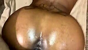 Fat Booty Ebony with Nice Ass Hole Gets Fucked Doggy Style