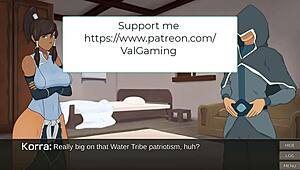 I love angry blowjob from korra with big boobs