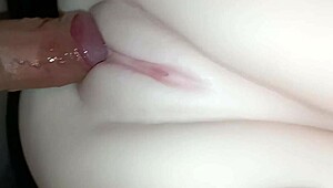 this teen pussy feels slippery and tight in close-up