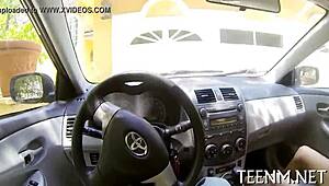 Sexy Teen 18+ Halle Von Is Using Her Mouth