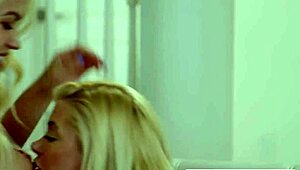 Serene And Jazlyn, Eat Those Shaved Pussies Now!