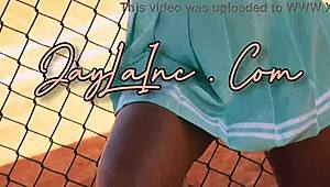 Watch Jayla Inc Twerk In Baseball Costume! Big Ass Shaking!