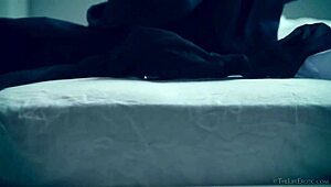 Big Titted Blonde Bombshell Lotta S Masturbates!