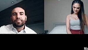 Sexy Teen Athena Faris Can't Control Herself! She Masturbates with Fingering