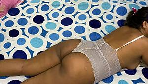 Mayemarc1 brunette couple blowjob ass doggystyle cowgirl riding big ass.