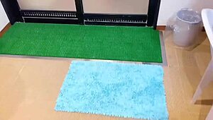 hey, i'm staying tonight for a steamy japanese massage in the bathroom!