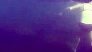 Crazy Diver Spies And Films Me Flashing Hairy Pussy In The Sea