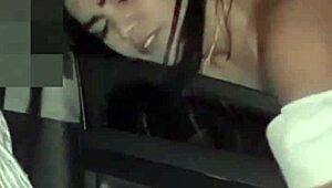 Jerking off to stranger through car window