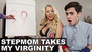 ugh, stepmom katie morgan took juan el caballo loco’s virginity, so wrongg!