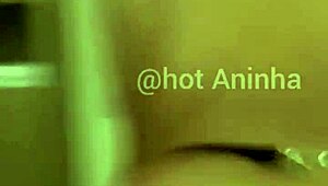 Hard Not to Cum with Aninha's Big Ass