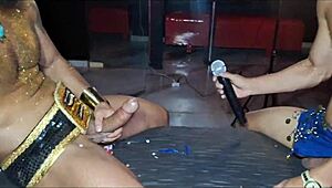 Carnival Warm-Up Turns Into Wild Interracial Orgy with Creampie Action