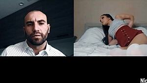 Sexy Teen Athena Faris Can't Control Herself! She Masturbates with Fingering