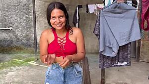 My neighbor offered cash for sex again, couldn't say no to him.