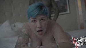 Iona Rae Takes BBC Deep at XBIZ Miami