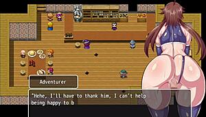 Hot Bunny Waitress Teases with Her Big Assets