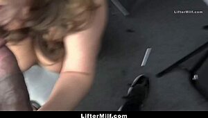 Carmen Valentina Caught Shoplifting, Interrogated with Blowjob and Ass Domination