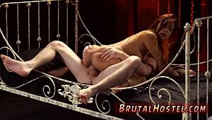 Oh no! Punished Thin 18+ Jade Jantzen in Garage Bondage!