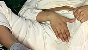 Blue Amateur Kicks Off Day with Intense Solo Squirt