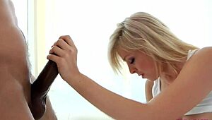 Tiny Blonde Anal Pounded By Huge Black Dick