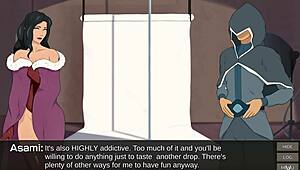 I love angry blowjob from korra with big boobs