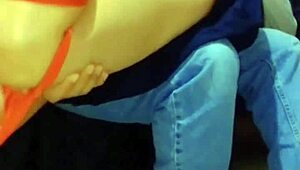 he lifts her skirt and fucks the cute teen student in a homemade amateur scene