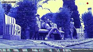 Feeling The Thrill As Mea Melone And Wendy Moon Take On Spanish Guys With Big Cocks In A Hardcore Outdoor Orgy, Sucking And Fucking Wildly!