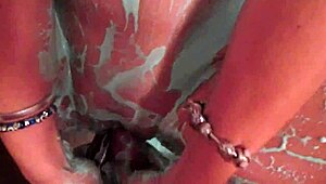 Oily Wife Gets Messy Insertion And Fucking