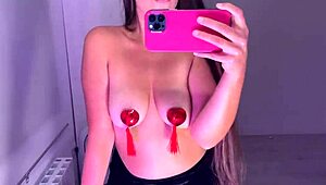 i'm trying exotic nipple pasties on my skin