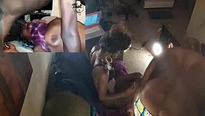 This thot in Texas engages in hot, real hardcore sex.