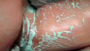 Oily Wife Gets Messy Insertion And Fucking