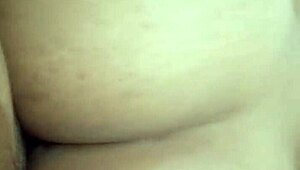 chubby mexican woman enjoys doggystyle with lover, masturbates to climax