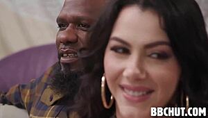 Isiah Maxwell and Valentina Nappi Crave Chocolate Double Penetration