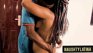 Stepmom’s dirty thoughts about me got me curious - I like it!