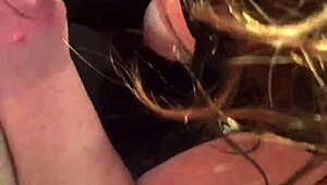 Queenlaroyale sucks her lover's big cock