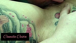 I licked that hot blonde's pussy and fucked her fully shaved