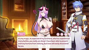 Doris Temptation's Perfect Pussy Clamps Around Cock In Anime Orgasm