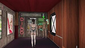 I explore sporty perverted fashion in this hentai game. with brunette anime characters.