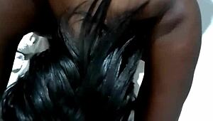 Preview Of 2024: Latina Slut Gives Blowjob And Assfucking With Big Tits And Ebony Partner