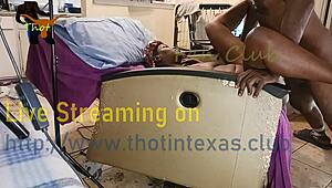 Ebony Milf Fucks Hard