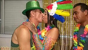 Millena Gomes Loves Anal Sex And Begs For Cum In Mouth.