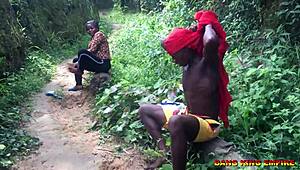 Bang King - Caught Fucking a Lonely Stranger on Village Road With His Massive Black Cock in 4K Hardcore Action