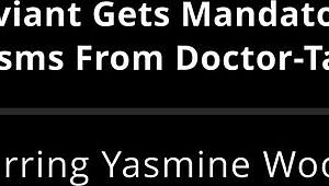 Yasmine Woods orgasms from doctor!