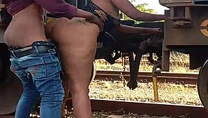 Lilpuddingbowls Teases with Wild Fucking in Public